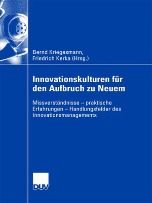 cover image of Innovationskulturen für den Aufbruch zu Neuem